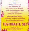 Letak - "Testiraj se"